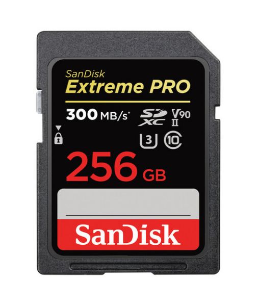 SanDisk Extreme PRO 256GB SDXC Memory Ca resmi